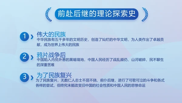 蓝色大气党风廉政建设工作总结动态PPT模板