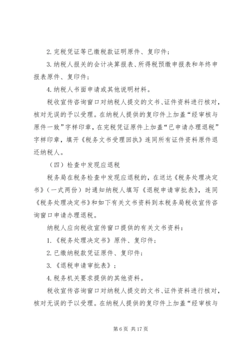 地税退税申请报告.docx