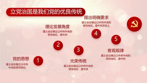 红色革命党支部党史学习活动工作总结动态PPT