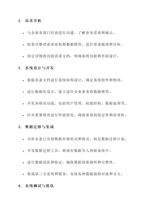 企业项目书设计方案