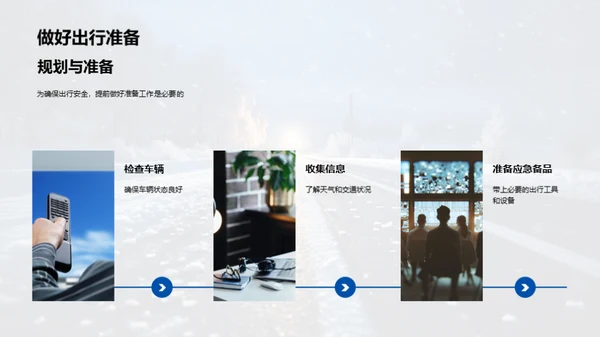 冬季安全出行指南