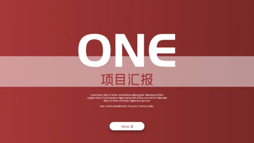 金融业投资者项目通用PPT模板
