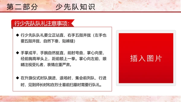 少先队少年先锋队红领巾主题教育党课PPT