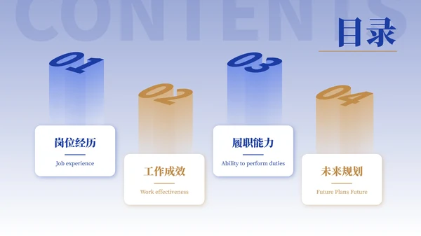 彩色简约风目录页PPT版式合集