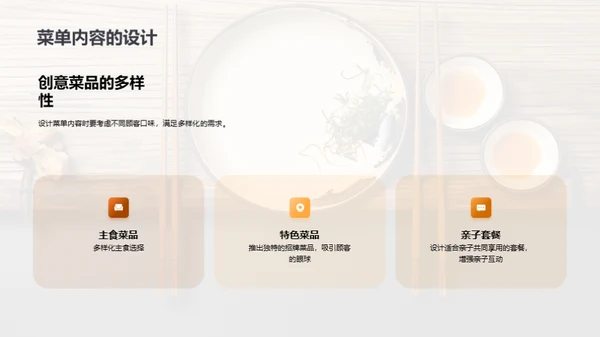 快乐餐厅的创意菜单设计