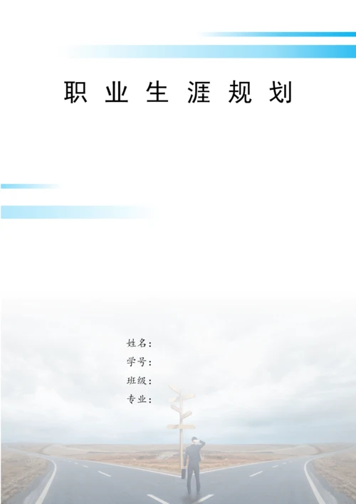 14页6500字会计学专业职业生涯规划.docx