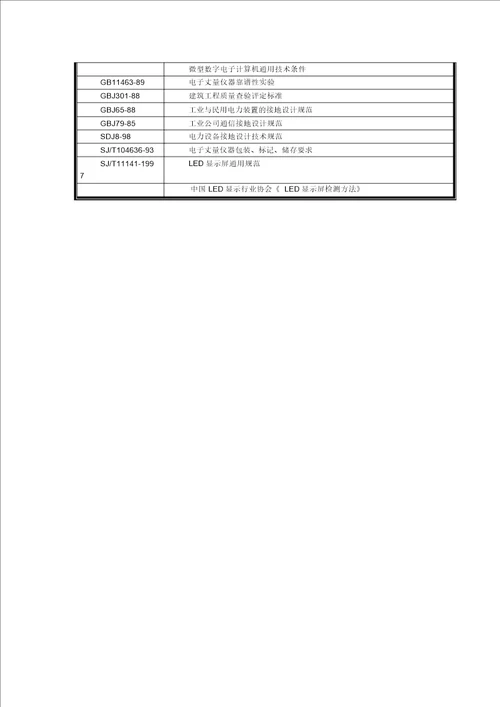 LED显示屏工程施工及质量标准