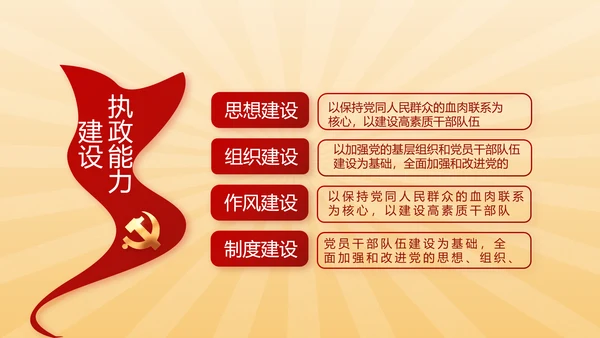 红色党史学习教育活动动态PPT模板