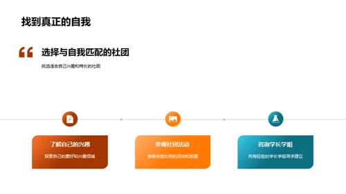 社团活动的探索与选择