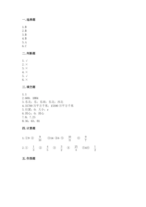 小学六年级上册数学期末测试卷及完整答案【夺冠系列】.docx
