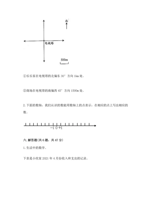 人教版六年级下册数学期末测试卷附完整答案（精品）.docx