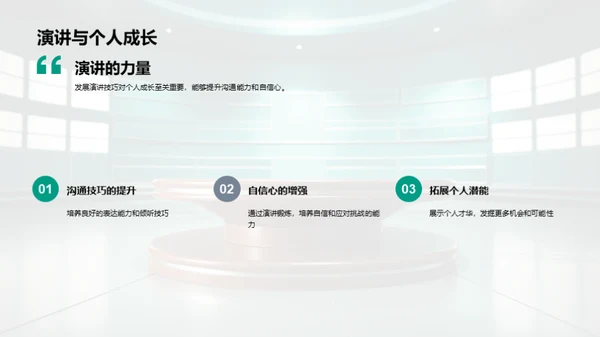 演说之艺：塑造自我