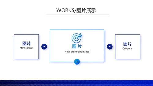 蓝色大气公司产品介绍宣传通用PPT模板