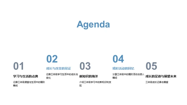 我们的三年级旅程