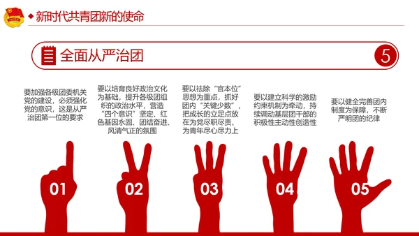青春心向党建功新时代弘扬共青团使命团课PPT
