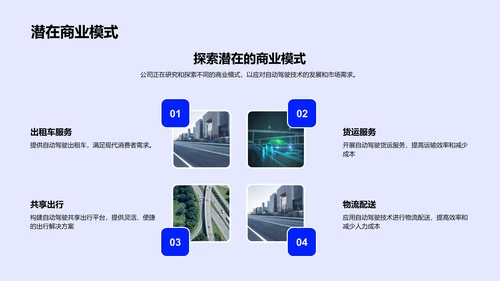 自动驾驶研究汇报PPT模板