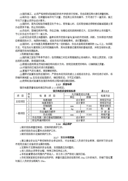 地基基础工程施工工艺汇总