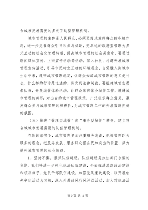 城管局治庸问责自查整改报告.docx