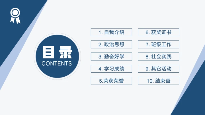 国家奖学金答辩PPT