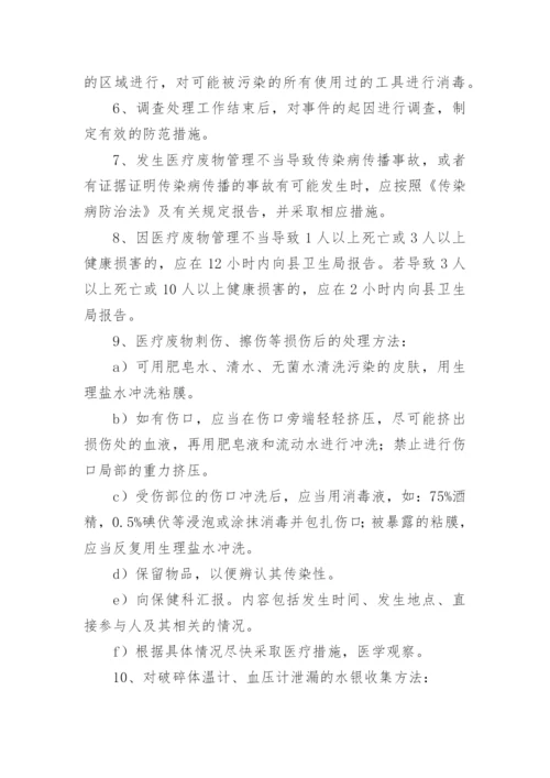 医疗废物管理应急预案.docx