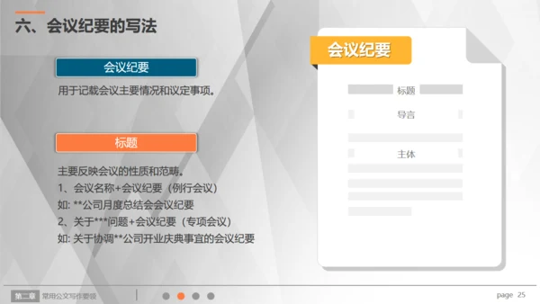行政人员实用公文写作文案技巧通用PPT模板