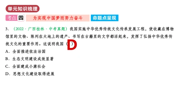 第三单元  中国特色社会主义道路（单元复习课件）八年级历史下册同步备课系列（部编版）