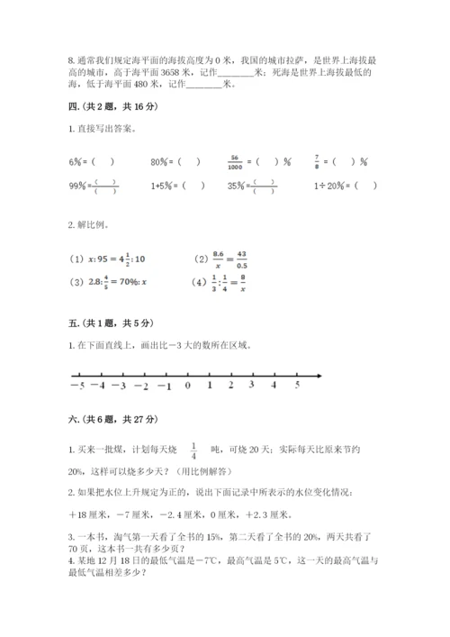北师大版小升初数学模拟试卷【精练】.docx