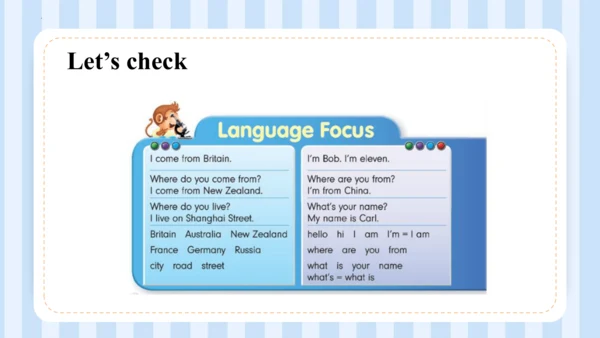 Unit 1  We have new friends Lesson 5- Lesson 6 课件(