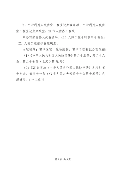 人防办行政许可申请书.docx