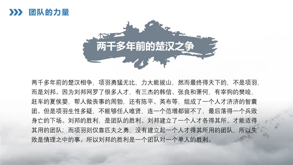 商务大气企业宣传团队精神建设PPT课件