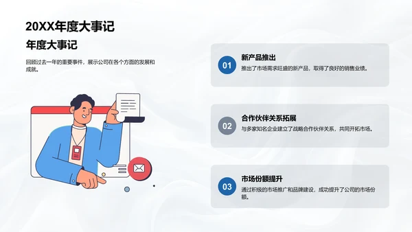 小寒企业年会PPT模板