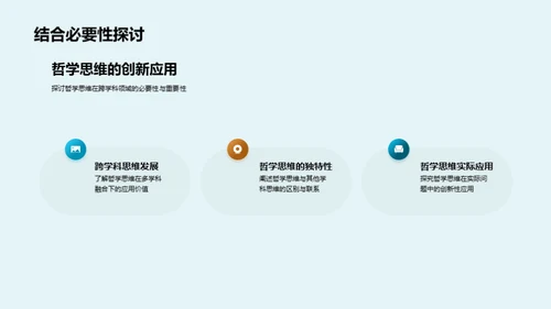 哲学的跨学科融合