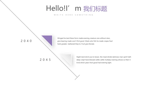 时尚微立体管理素质工作总结商务通用PPT动态模板