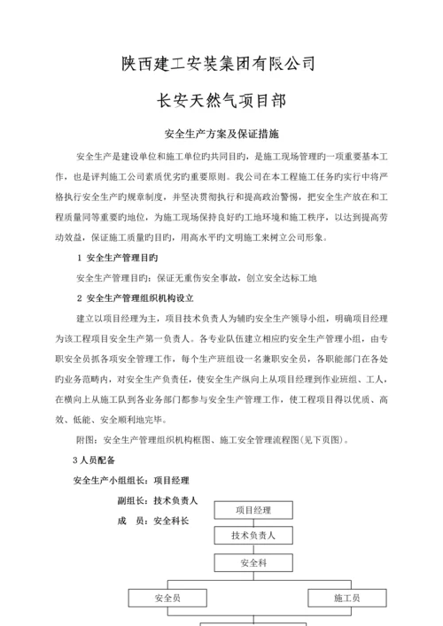 安全生产专题方案及保证综合措施.docx