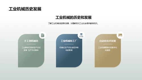 工业机械的发展历程