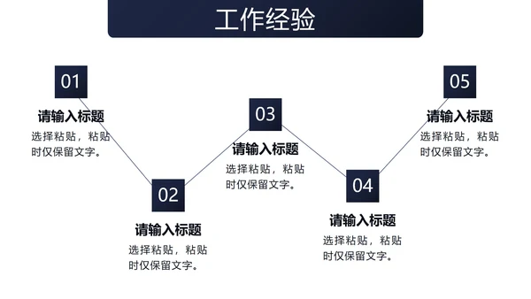 蓝色商务风个人竞聘自我介绍PPT模板