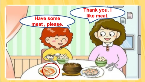Unit 2 Dinner is ready Fun&Song time精品课件(共21张PPT)
