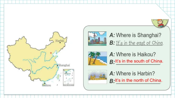 Module 1 Unit 2 It's in the west. 课件(共21张PPT)