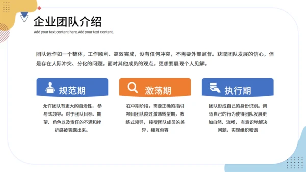 企业管理培训团队建设项目管理通用PPT模板
