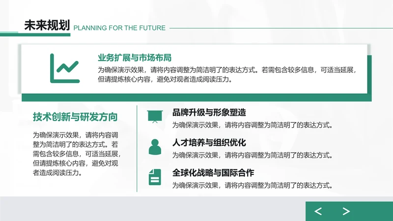 创意风企业宣传PPT列表