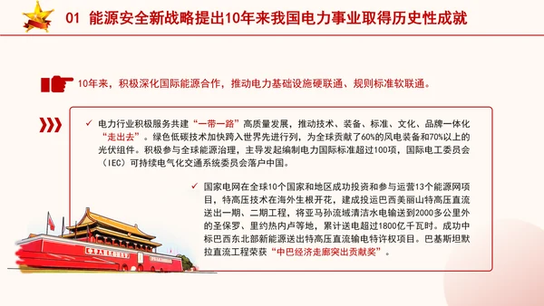 国家电网PPT能源安全新战略推动电力事业发展