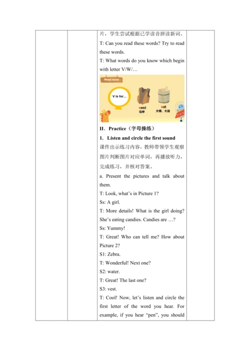 Unit 6 Useful numbers Letters and sounds & Reading