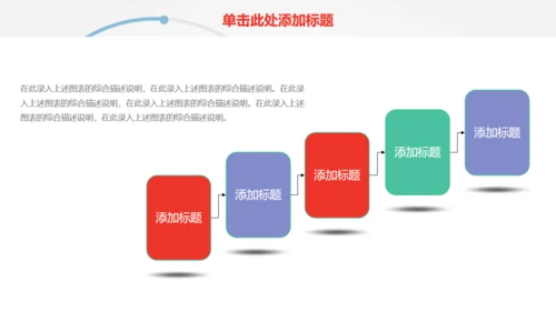目标明确工作总结计划通用PPT模板
