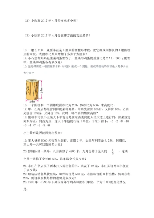 小升初数学应用题50道【能力提升】.docx