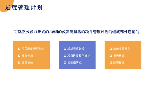 简约项目时间管理PPT模板pmp项目管理（补充）