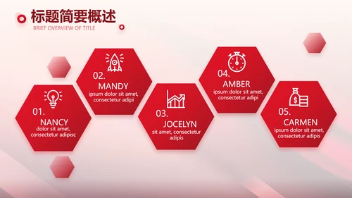 红色喜庆10医美周年庆活动策划PPT