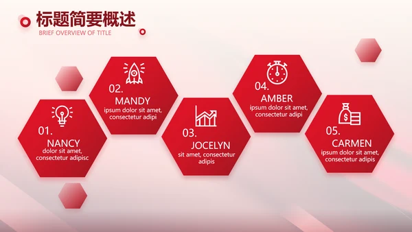 红色喜庆10医美周年庆活动策划PPT