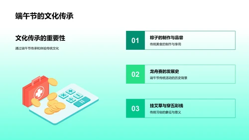 端午节教学实践PPT模板