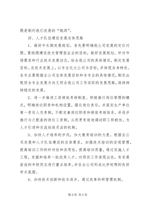 基层医院人才队伍建设调研报告 (5).docx
