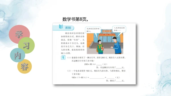 人教版六年级数学下册折扣问题教学课件